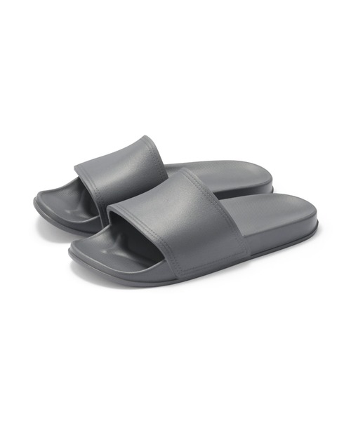 無印良品（ムジルシリョウヒン）の「一体成型　足なりサンダル（サンダル・メンズ・ブラック/ライトベージュ/チャコールグレー・S/M/L/XL/XXL/XS）」の2枚目の写真