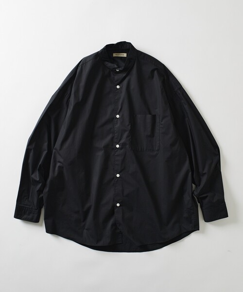 限定展開 Relax Fit リラックスフィット バンドカラー シャツ（シャツ