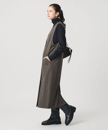 BEAUTY&YOUTH UNITED ARROWS（ビューティーアンドユースユナイテッドアローズ）の「ポリエステルブレンド ジレ&ジャンパースカート 2WAY（ジャンパースカート）」