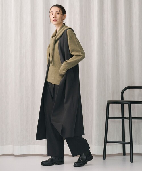 ポリエステルブレンド ジレ&ジャンパースカート 2WAY（ジャンパー