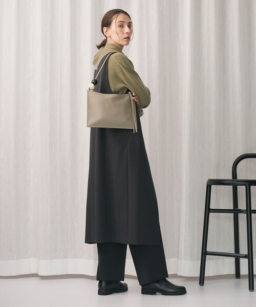 ADORE ライトリバー ジャンパースカート 2way ロングジレ ベージュ M ADORE ライトリバー ジャンパースカート 2way ロングジレ