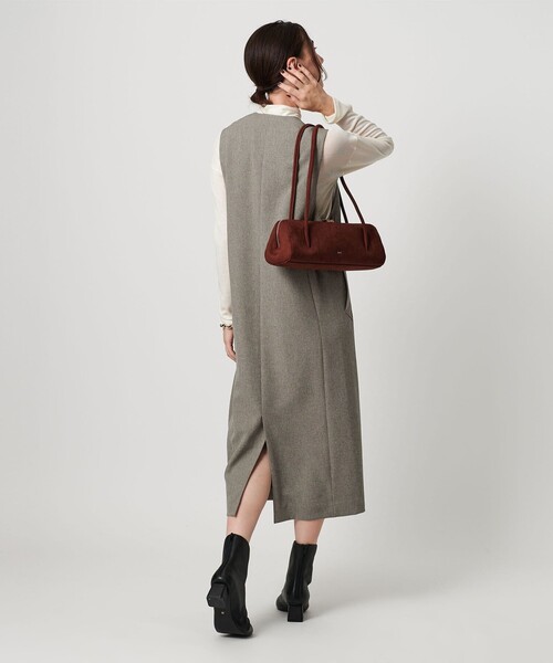 ポリエステルブレンド ジレ&ジャンパースカート 2WAY（ジャンパー