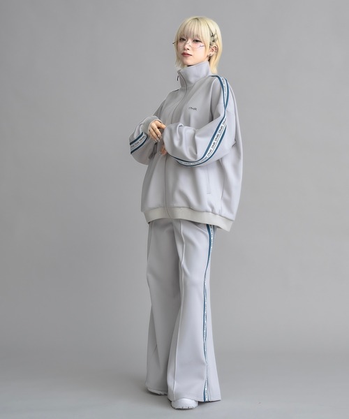 ユニセックス】トラックジャケット(セットアップ可)（ジャージ