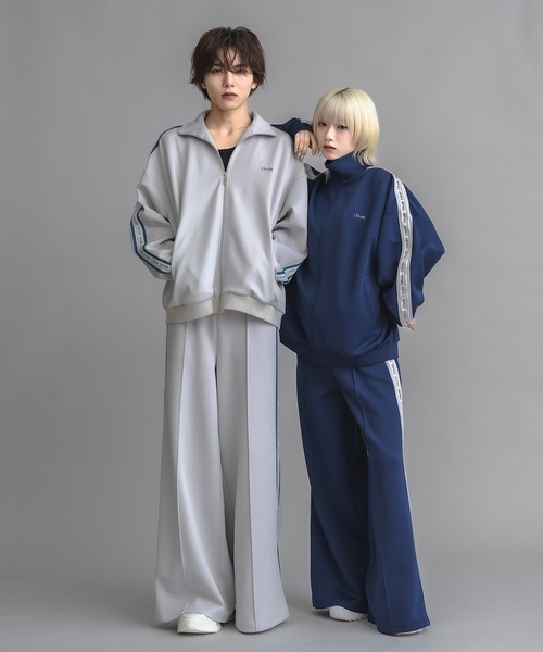 ■美品■ジャージ■トラックジャケット■セットアップ■トラックスーツ ARCADE ジャージ スタンド 袖切替 上下セットアップ トラック