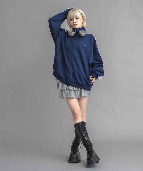 ユニセックス】トラックジャケット(セットアップ可)（ジャージ