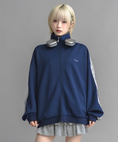 ユニセックス】トラックジャケット(セットアップ可)（ジャージ）｜17HR