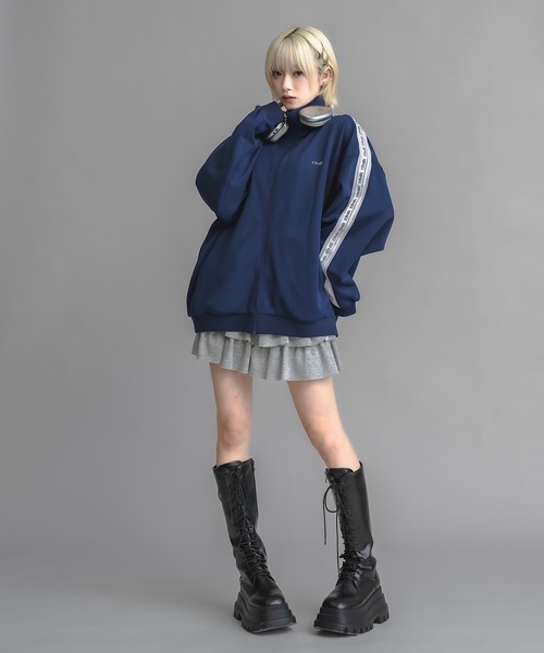 ユニセックス】トラックジャケット(セットアップ可)（ジャージ