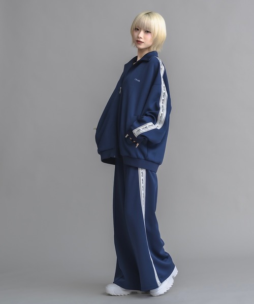 ユニセックス】トラックジャケット(セットアップ可)（ジャージ