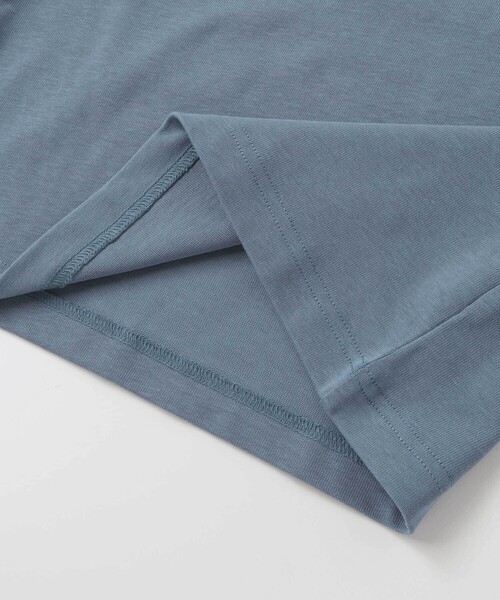 WASK（ワスク）の「ナイロン袖ビッグTシャツ(100~160cm)（Tシャツ/カットソー・キッズ・ブルー/ブラック・120cm/130cm/160cm/150cm/140cm）」の16枚目の写真