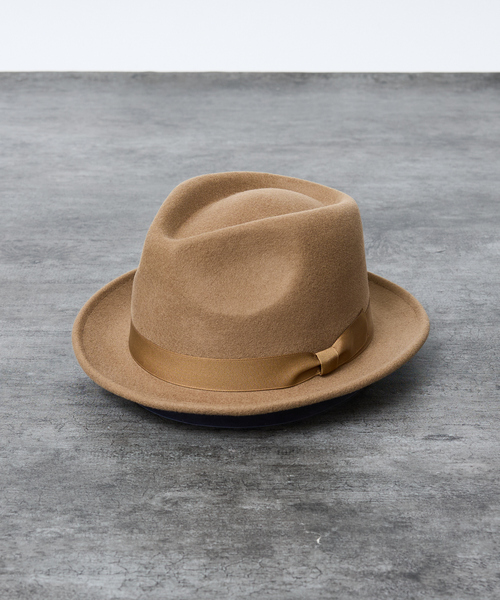 RUBEN/ルーベン】SOLID ALLUP FELT HAT/ソリッドアルプフェルトハット