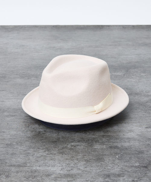 RUBEN/ルーベン】SOLID ALLUP FELT HAT/ソリッドアルプフェルトハット