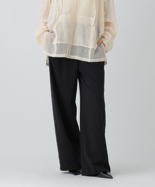 LEPSIM（レプシィム）の「トラックパンツ　573193（その他パンツ・レディース・ブラック/ボルドー・FREE）」の4枚目の写真