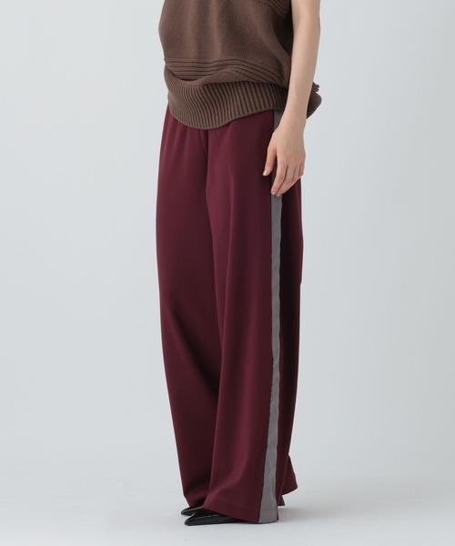LEPSIM（レプシィム）の「トラックパンツ　573193（その他パンツ・レディース・ブラック/ボルドー・FREE）」の10枚目の写真
