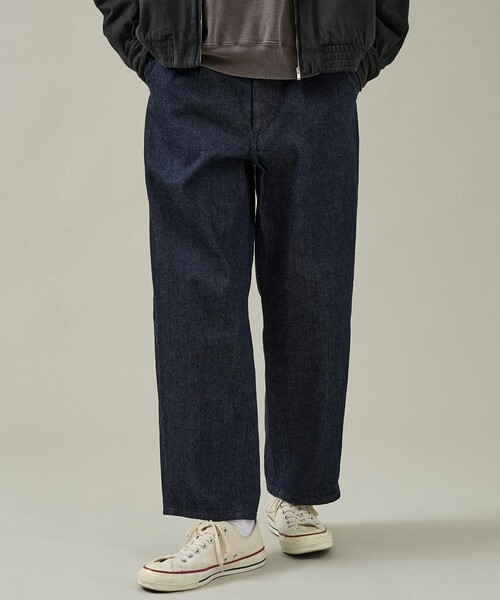 ABAHOUSE(アバハウス)の「【ウォッシュ加工】12.5oz デニム パンツ / カーブデニム(デニムパンツ・メンズ・インディゴブルー/ブラック・44/46/48)」の7枚目の写真