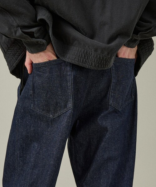 ABAHOUSE(アバハウス)の「【ウォッシュ加工】12.5oz デニム パンツ / カーブデニム(デニムパンツ・メンズ・インディゴブルー/ブラック・44/46/48)」の10枚目の写真