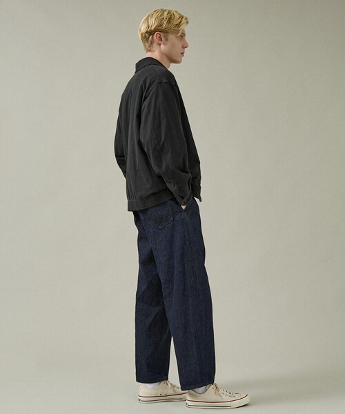 ABAHOUSE(アバハウス)の「【ウォッシュ加工】12.5oz デニム パンツ / カーブデニム(デニムパンツ・メンズ・インディゴブルー/ブラック・44/46/48)」の12枚目の写真