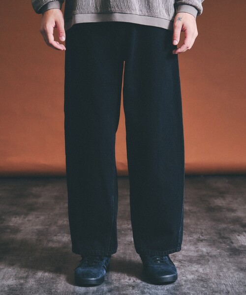 ABAHOUSE(アバハウス)の「【ウォッシュ加工】12.5oz デニム パンツ / カーブデニム(デニムパンツ・メンズ・インディゴブルー/ブラック・44/46/48)」の18枚目の写真