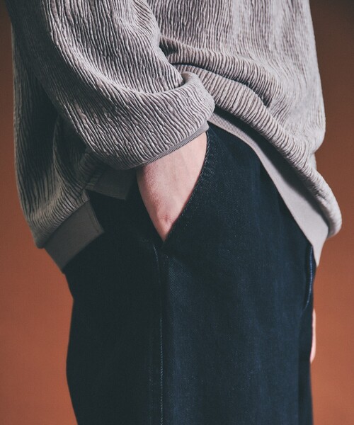 ABAHOUSE(アバハウス)の「【ウォッシュ加工】12.5oz デニム パンツ / カーブデニム(デニムパンツ・メンズ・インディゴブルー/ブラック・44/46/48)」の20枚目の写真