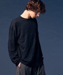 メゾンスペシャル ダークブラウン 長袖カットソー UNISEX》【ONE-MILE WEAR】Prime-Over Crew Neck Long Sleeve T