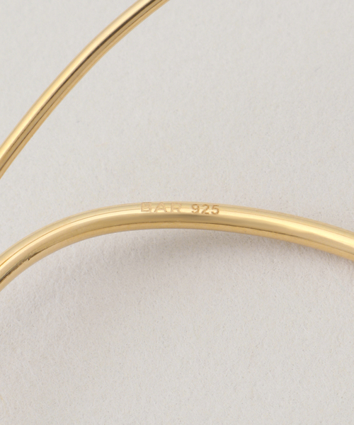 IENA(イエナ)の「BAR Jewellery/バージュエリー MIRAGE PIERCE ピアス(両耳)(ピアス(両耳用)・レディース・ゴールド・FREE)」の4枚目の写真