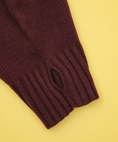 [Zooodle] ロゴニットフーディー - Zooodle パーカー rogo knit hoodie - ロゴニットフーディー メンズ