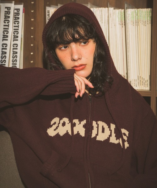 mschf RHOMBUS KNIT HOODIE ニットフーディー パーカー ☆MSCHF☆RHOMBUS KNIT HOODIE