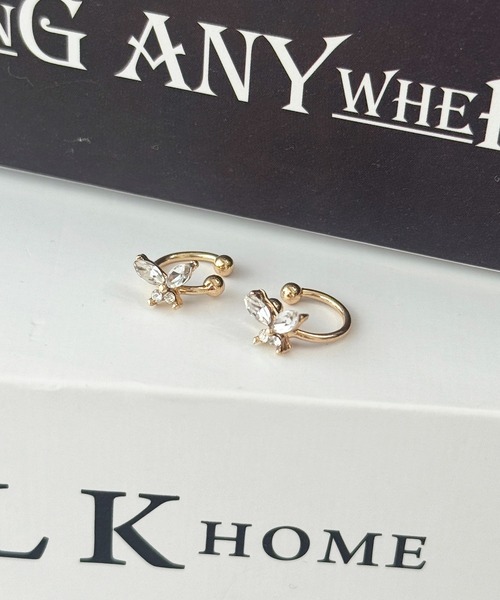 apres jour(アプレジュール)の「【apres jour×ARIAZ】バタフライデザインイヤーカフ(イヤーカフ・レディース・ゴールド・FREE)」の1枚目の写真