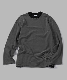 TOBEE（トゥビー）の「【TOBEE】ビッグシルエット ボーダーロンT（Tシャツ/カットソー）」