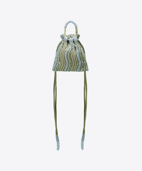 BIGOTRE（ビゴター）の「SATURDAY AIRY MINI（ショルダーバッグ・レディース・グレー/オレンジ・ONE SIZE）」の2枚目の写真