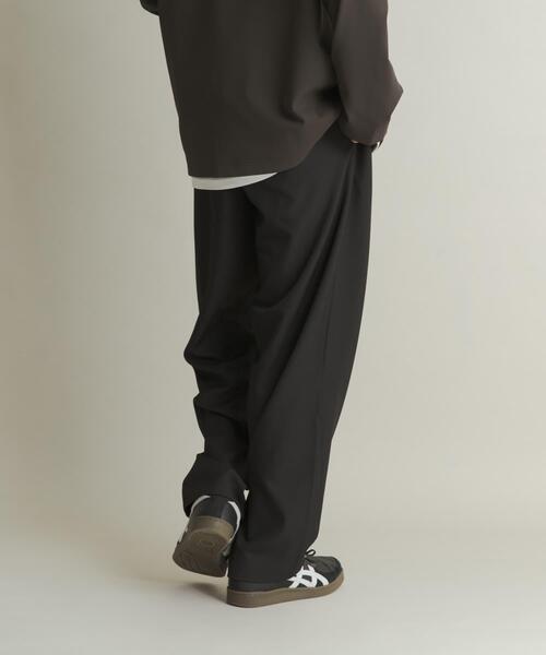 SENSE OF PLACE by URBAN RESEARCH（センスオブプレイスバイアーバンリサーチ）の「バレルレッグノータックスラックス（その他パンツ・メンズ・ブラック/ブラウン/ベージュ・LARGE/MEDIUM）」の5枚目の写真