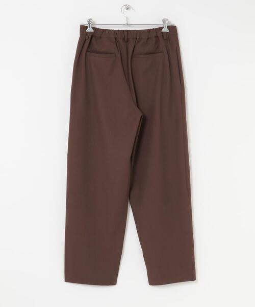 SENSE OF PLACE by URBAN RESEARCH（センスオブプレイスバイアーバンリサーチ）の「バレルレッグノータックスラックス（その他パンツ・メンズ・ブラック/ブラウン/ベージュ・LARGE/MEDIUM）」の11枚目の写真