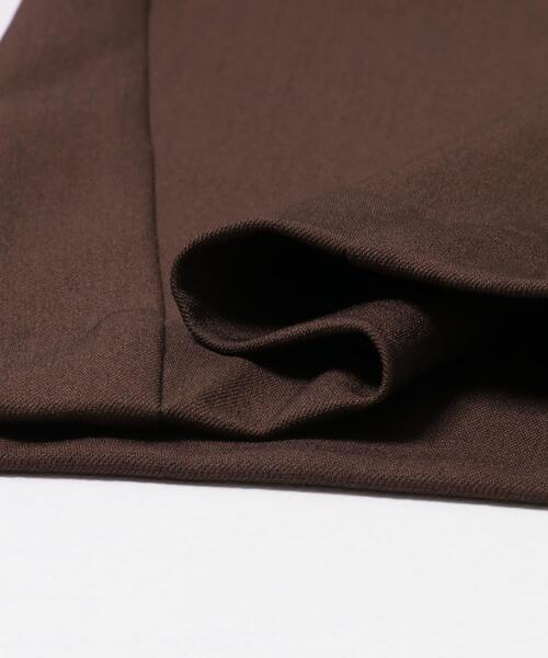 SENSE OF PLACE by URBAN RESEARCH（センスオブプレイスバイアーバンリサーチ）の「バレルレッグノータックスラックス（その他パンツ・メンズ・ブラック/ブラウン/ベージュ・LARGE/MEDIUM）」の9枚目の写真