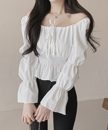 【ZOZO限定】ウエストシェイプブラウス