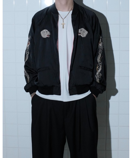 thrifty look スリフティールック　スカジャン THRIFTY LOOK スリフティルック / SOUVENIR GREENLAND BLOUSON