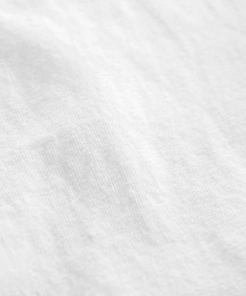 HAU(ハウ)の「トップスガーゼ 3/4sleeve(Tシャツ/カットソー・レディース・チャコールグレー/ライトグレー/ブラウン/ホワイト・MEDIUM)」の7枚目の写真