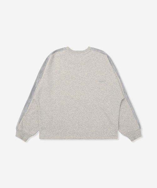 Hurley （ハーレー）の「【Hurley/ハーレー】レディースドローコード切替スウェット　オーバーサイズシルエット　トレーナー　TERRY CDR SWITCHING DC CREW（スウェット・レディース・オフホワイト/マルーン/ブラック/ヘザーグレー・MEDIUM/SMALL/LARGE）」の15枚目の写真