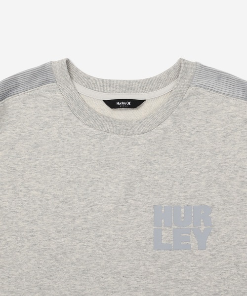 Hurley （ハーレー）の「【Hurley/ハーレー】レディースドローコード切替スウェット　オーバーサイズシルエット　トレーナー　TERRY CDR SWITCHING DC CREW（スウェット・レディース・オフホワイト/マルーン/ブラック/ヘザーグレー・MEDIUM/SMALL/LARGE）」の16枚目の写真