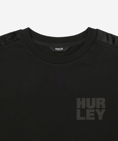 Hurley （ハーレー）の「【Hurley/ハーレー】レディースドローコード切替スウェット　オーバーサイズシルエット　トレーナー　TERRY CDR SWITCHING DC CREW（スウェット・レディース・オフホワイト/マルーン/ブラック/ヘザーグレー・MEDIUM/SMALL/LARGE）」の11枚目の写真