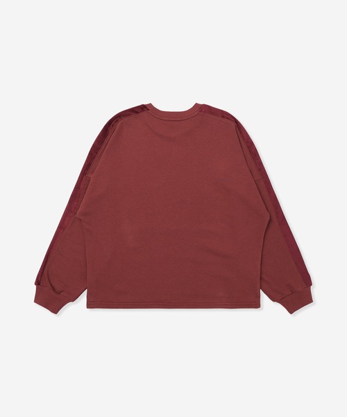 Hurley （ハーレー）の「【Hurley/ハーレー】レディースドローコード切替スウェット　オーバーサイズシルエット　トレーナー　TERRY CDR SWITCHING DC CREW（スウェット・レディース・オフホワイト/マルーン/ブラック/ヘザーグレー・MEDIUM/SMALL/LARGE）」の20枚目の写真