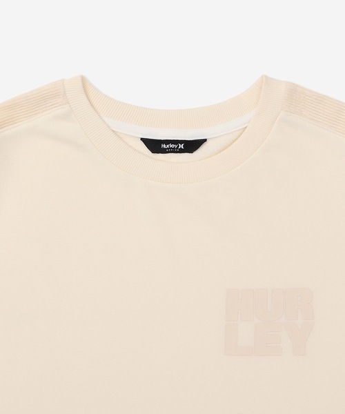 Hurley （ハーレー）の「【Hurley/ハーレー】レディースドローコード切替スウェット　オーバーサイズシルエット　トレーナー　TERRY CDR SWITCHING DC CREW（スウェット・レディース・オフホワイト/マルーン/ブラック/ヘザーグレー・MEDIUM/SMALL/LARGE）」の6枚目の写真
