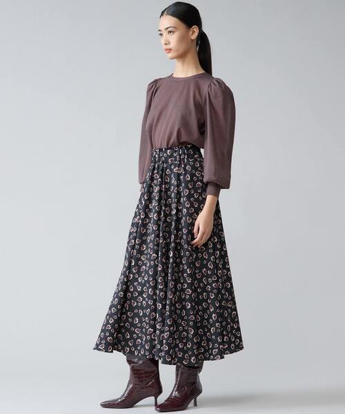 Tiara（ティアラ）の「グロッシーシアーカーディガン（カーディガン/ボレロ・レディース・ラベンダー/ブラック/ブラウン・FREE）」の9枚目の写真