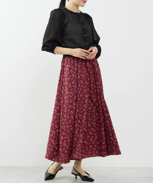 Tiara（ティアラ）の「グロッシーシアーカーディガン（カーディガン/ボレロ・レディース・ラベンダー/ブラック/ブラウン・FREE）」の12枚目の写真