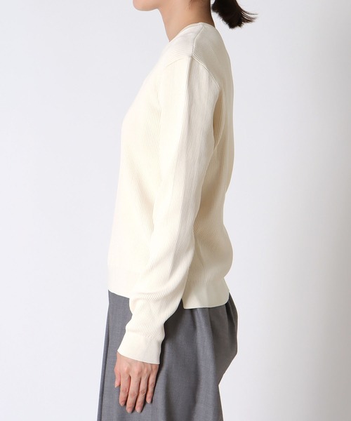 Jines(ジネス)の「newnew刺繍リブニット【WEB限定】(ニット/セーター・レディース・レッド/ブラウン/ブラック/アイボリー・38)」の17枚目の写真