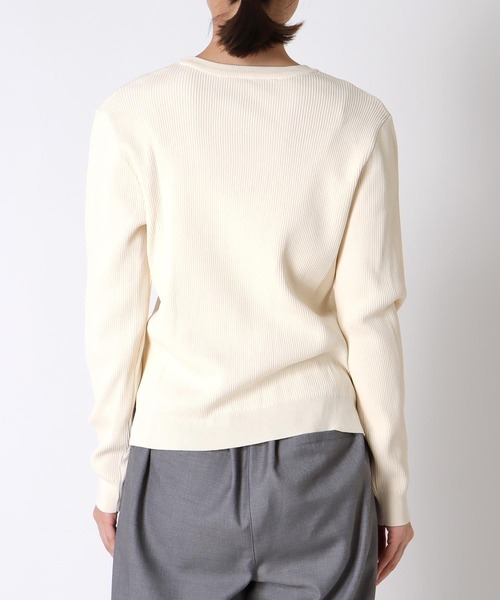 Jines(ジネス)の「newnew刺繍リブニット【WEB限定】(ニット/セーター・レディース・レッド/ブラウン/ブラック/アイボリー・38)」の18枚目の写真