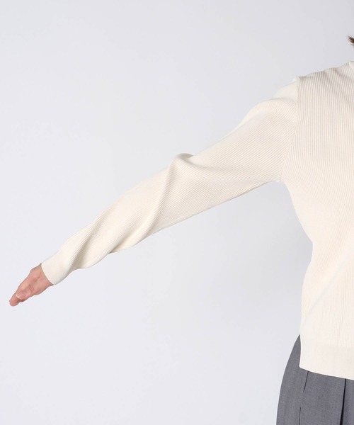 Jines(ジネス)の「newnew刺繍リブニット【WEB限定】(ニット/セーター・レディース・レッド/ブラウン/ブラック/アイボリー・38)」の20枚目の写真