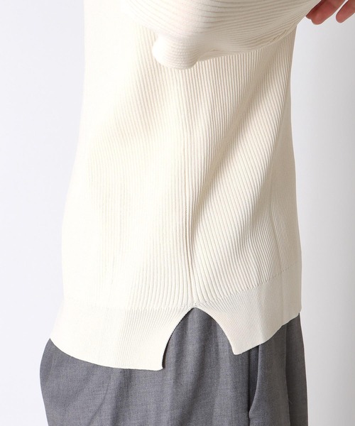 Jines(ジネス)の「newnew刺繍リブニット【WEB限定】(ニット/セーター・レディース・レッド/ブラウン/ブラック/アイボリー・38)」の21枚目の写真