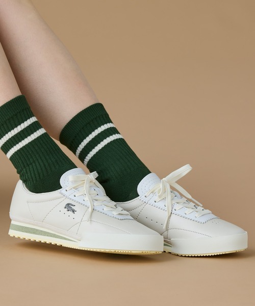 LACOSTE(ラコステ)の「レディース AURA 225 4 SFA(スニーカー・レディース・オフホワイト・22.5cm/23.0cm/23.5cm/24.5cm/24.0cm)」の7枚目の写真