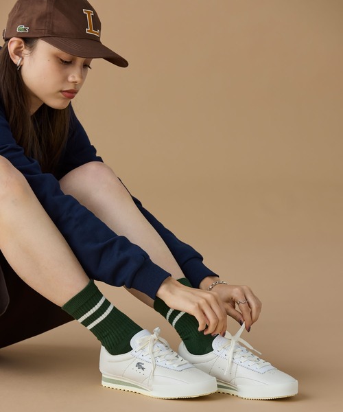 LACOSTE(ラコステ)の「レディース AURA 225 4 SFA(スニーカー・レディース・オフホワイト・22.5cm/23.0cm/23.5cm/24.5cm/24.0cm)」の11枚目の写真