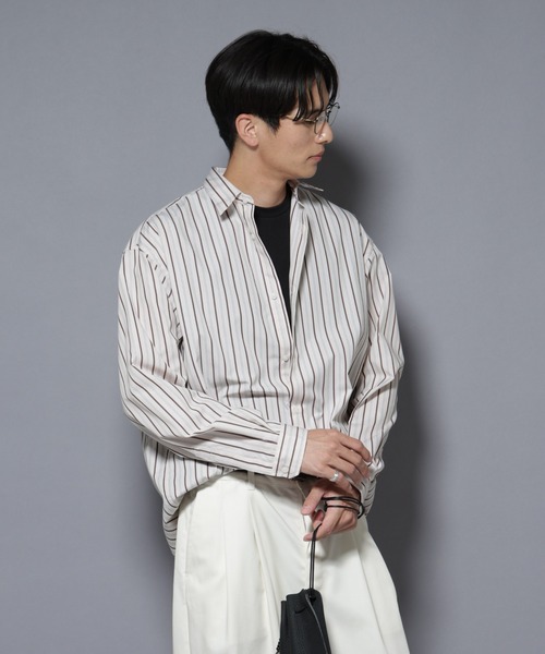 STONE  ストライプ長袖カットソー STONE ストライプ長袖カットソー STONE ストライプ長袖カットソー