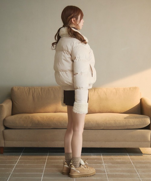 セール】キルティングボアダウン（ダウンジャケット/コート